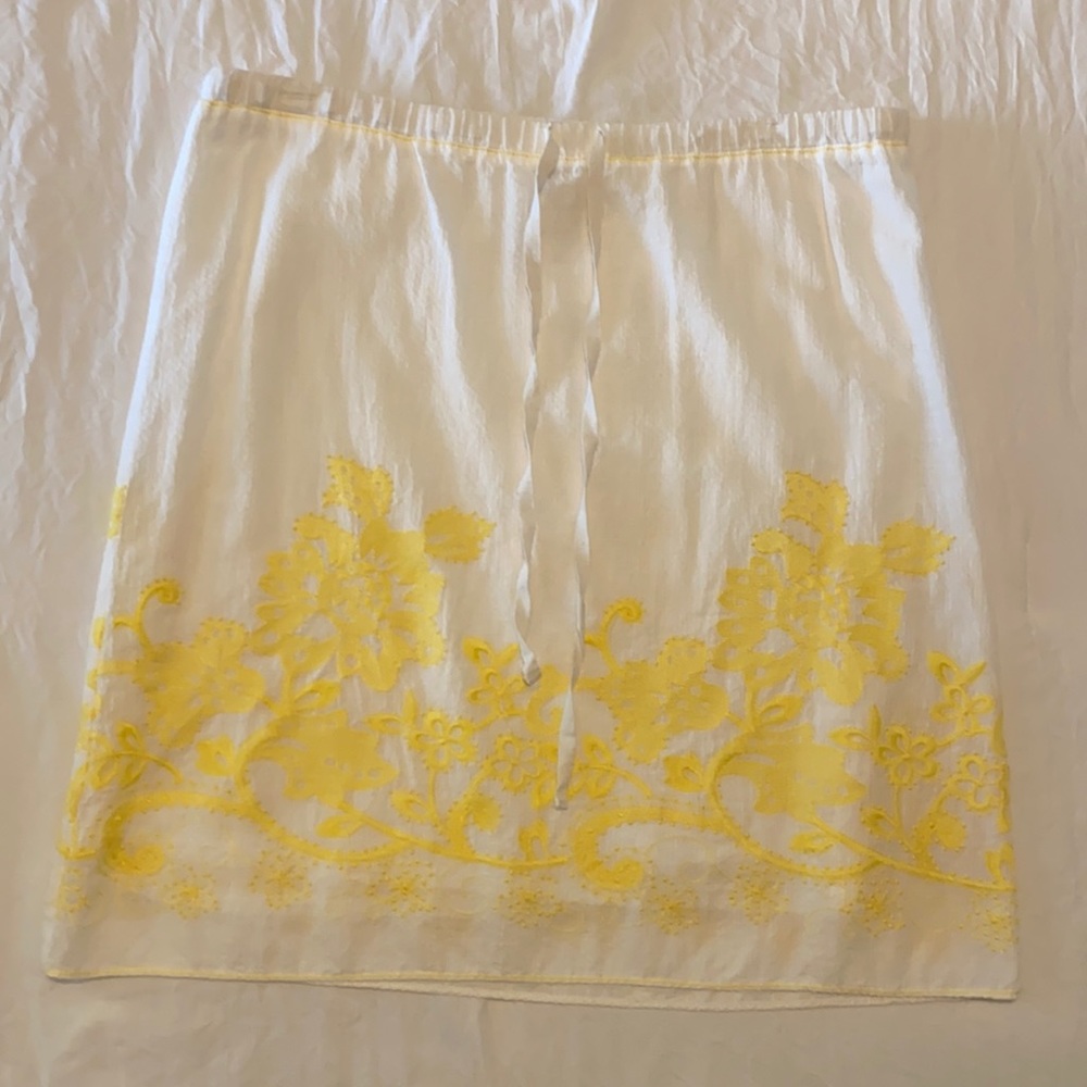 Sophie Max linen skirt
